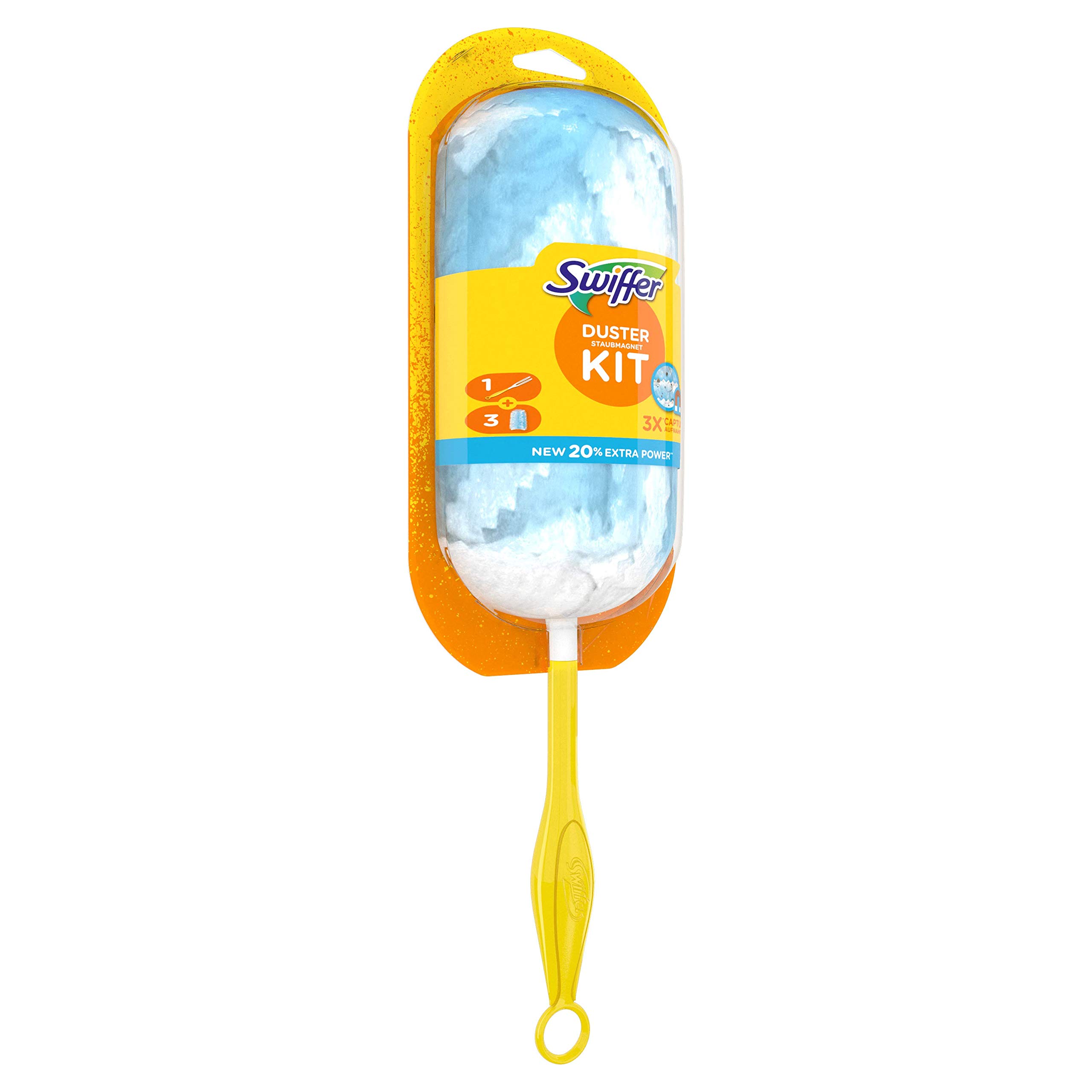 Swiffer - Juego de 3 plumeros + 3 recambios, 12