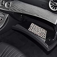 Vista 6 de Portador Premium de Tarjeta de Registro de Automóvil y Seguro con Cierre Magnético, Organizador de Automóvil para Guantera del Vehículo - Para