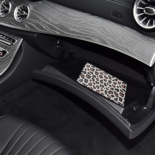 Miniatura 13 de Tarjetero de alta calidad para registro y seguro de automóvil con cierre magnético, organizador de coche para documentos, tarjetas, licencia (negro)