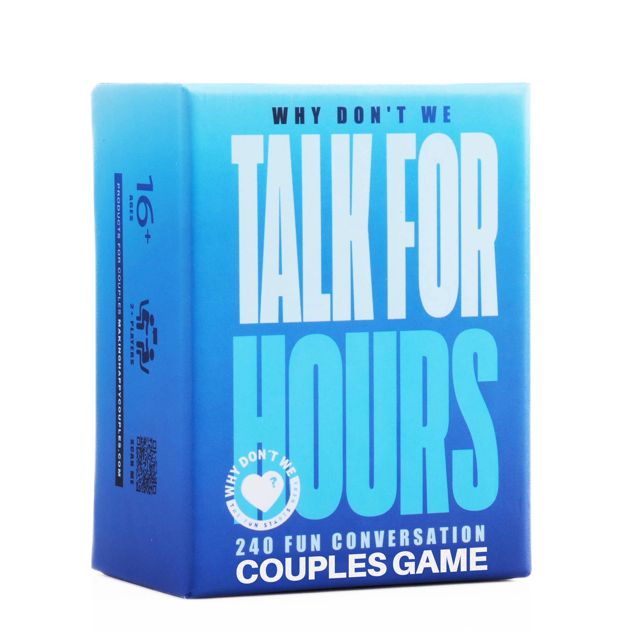 Why Don't We CONVERSATION CARDS Date Night Cards for Couples and Friends - Couples Games and Couples Gifts - Couples Card Game - Mr Mrs Game - Adult Games for Couples