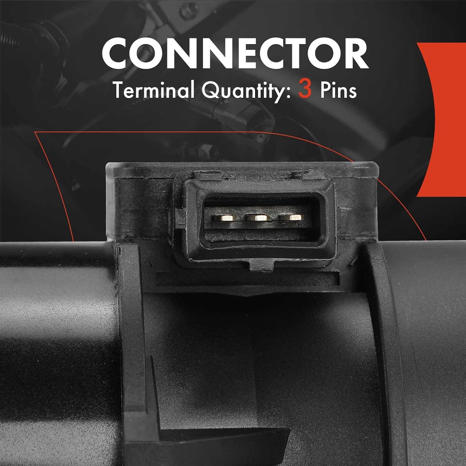 A-Premium Mass Air Flow Sensor Meter [3-Pins] Compatible with Land Rover Freelander 2002-2005 V6 2.5L, Replace# MHK100620, AF1025312B1