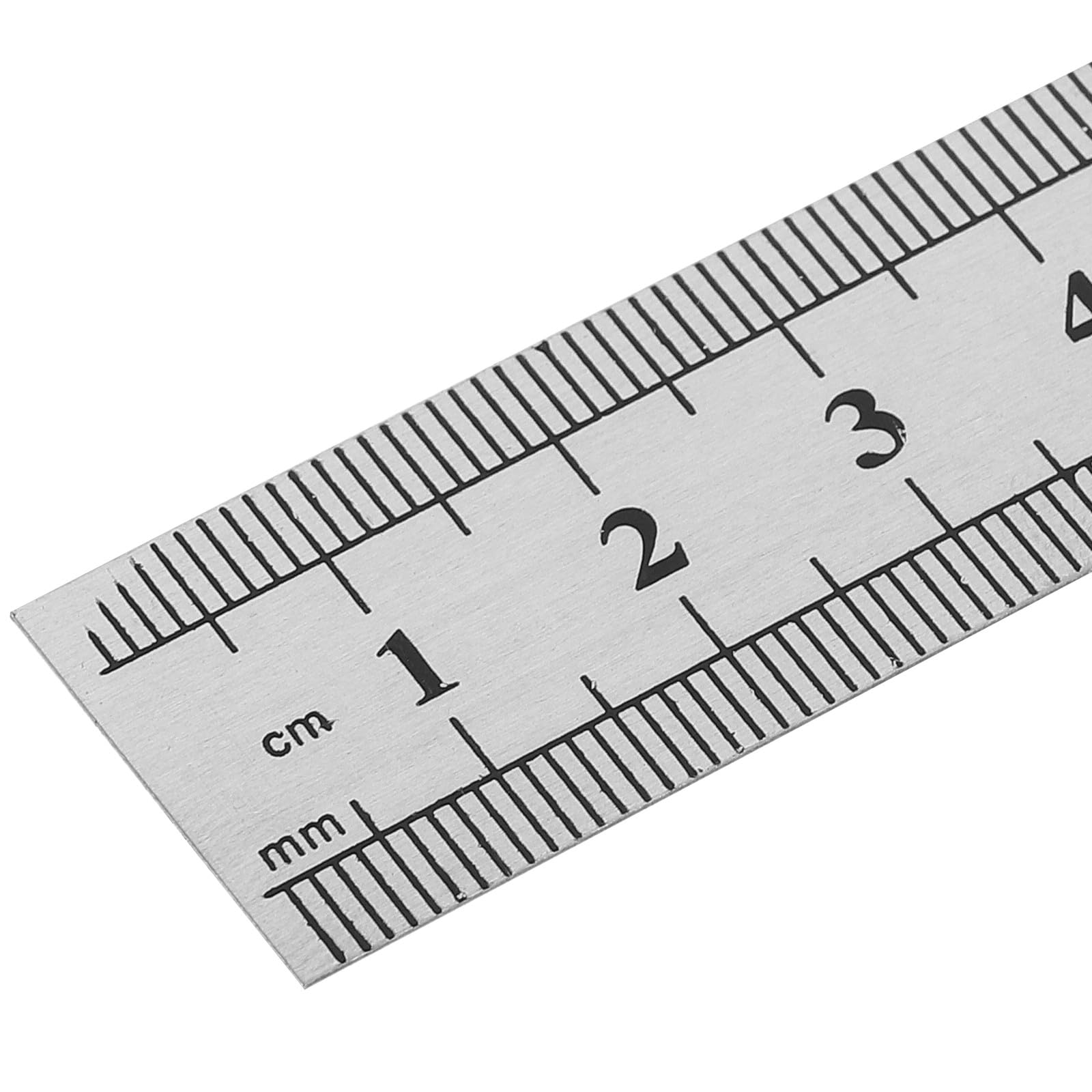 DOITOOL Set 30 Righelli Tascabili 15 CM in Acciaio Inossidabile Doppia Scala MM/Pollici Righello di Precisione per Disegno Lavorazione del Legno e Strumenti Geometrici Studenti