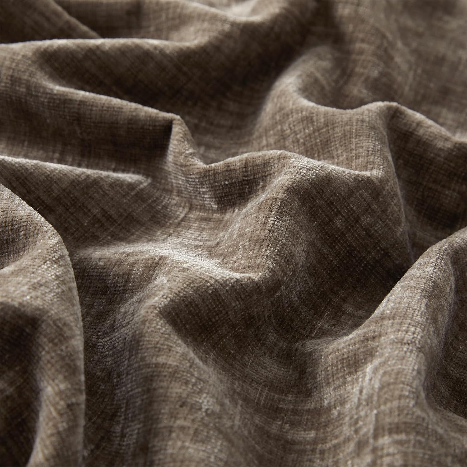 JUSPURBET 24x24 Pillow Covers Set of 2 Decorative Throw Pillow Covers Case for Couch Sofa Bed Soft Chenille Cushion Covers with Hidden Zipper for Home Decor Living Room,Stone