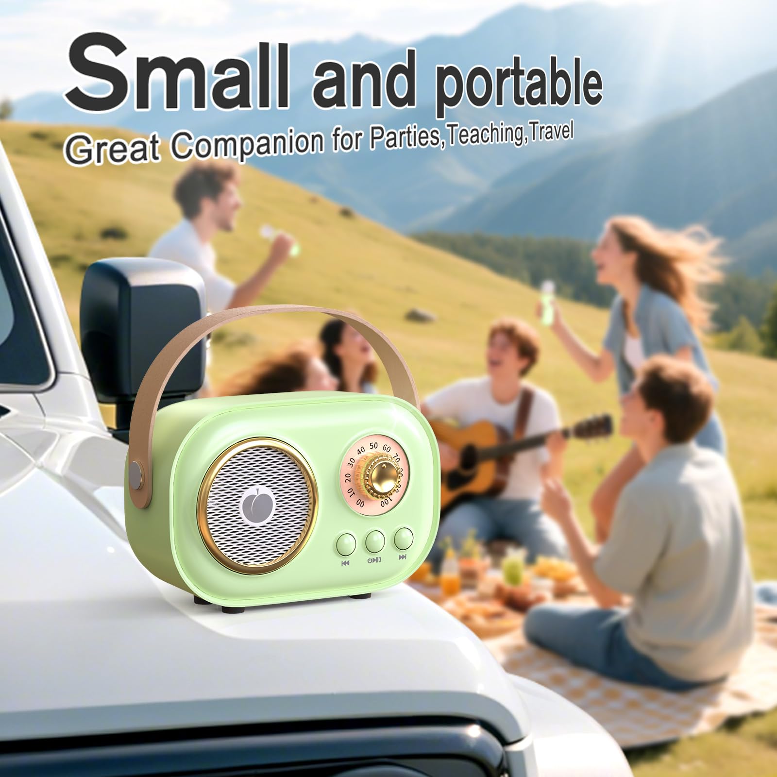 Mini máquina de karaoke para niños y adultos, altavoz portátil de karaoke Bluetooth con 2 micrófonos inalámbricos, juguetes regalos para niñas de 4, 5, 6, 7, 8, 9, 10, 11, 12 años en adelante (C20 2