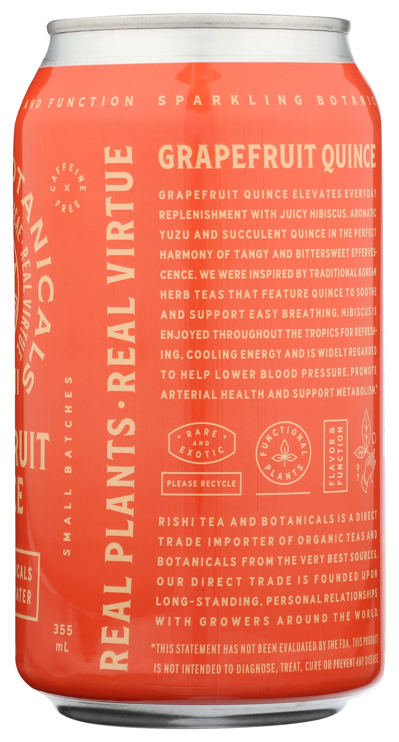 Amazon.com: Rishi Tea Grapefruit Quince Sparkling Beverage, Gluten