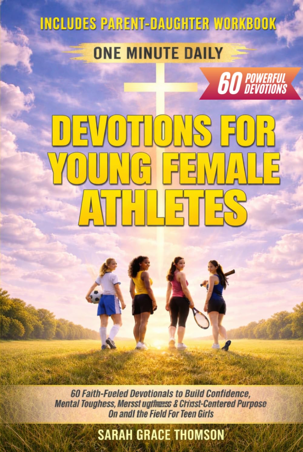 One-Minute Daily Devotions for Young Female Athletes: 60 Faith-Fueled Devotionals to Build Confidence, Mental Toughness & Christ-Centered Purpose On and Off the Field For Teen Girls