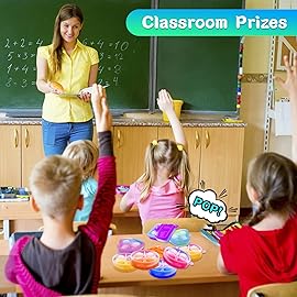 ONKULL Pop Fidget Keychain 90 Pack ,Mini Fidget Toys Bulk ,Sensory Toys for Kids ,Party Favors for Kids 4-8,8-12 Year ,Back to School Gifts for Classroom ,Christmas Goodie Bags Stuffers