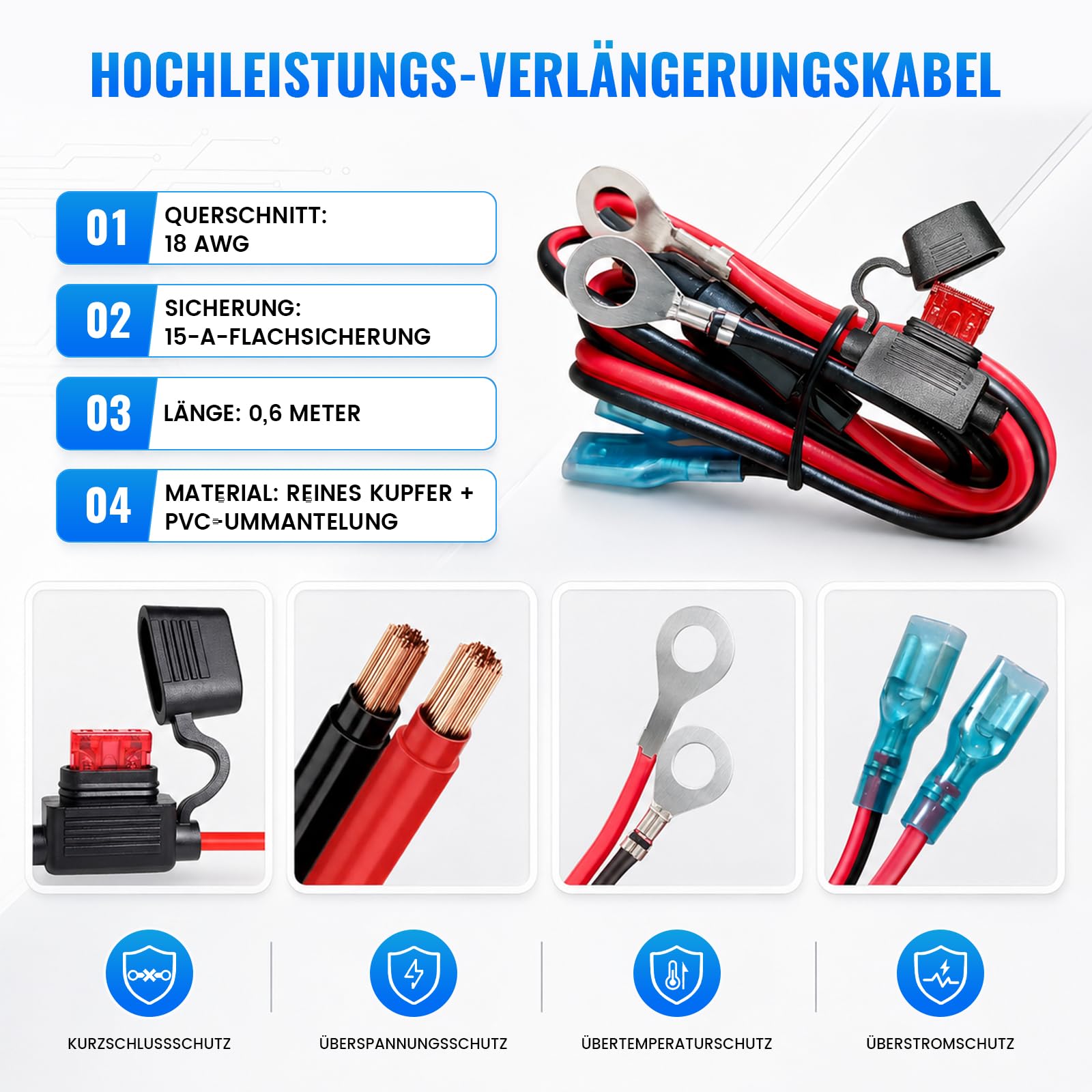 12V USB C Steckdose 100W PD & 18W QC,Wohnmobil Auto USB Dose Buchse 12 Volt