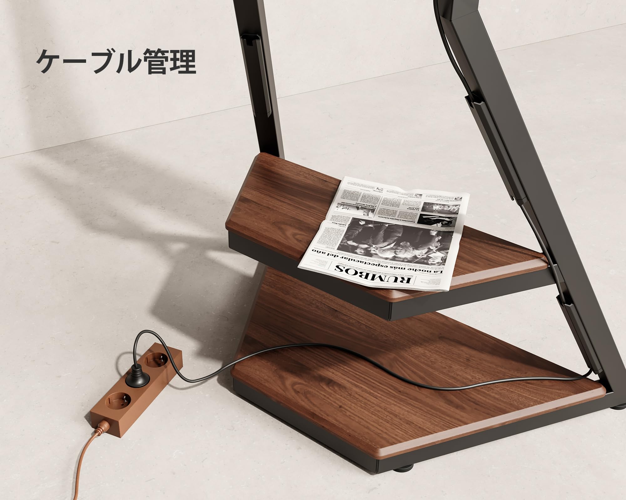 Amazon.co.jp: FITUEYES DESIGN テレビスタンド キャスター付き 壁寄せ