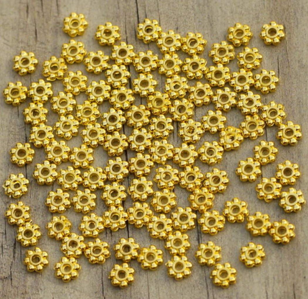 1 Paquete De Cuentas Redondas De Plata De Ley 925 De 2-10MM, Paciador Para Pulsera DIY, Costura, Joyería De Disfraz, Suministros De Accorios - AliExprs