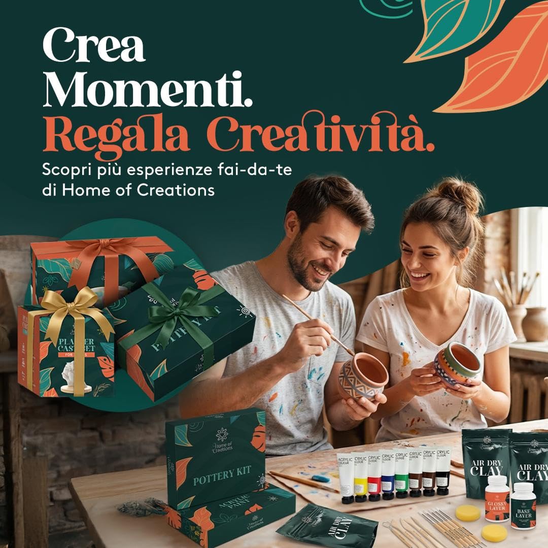 Kit Candele DIY con 1 kg Cera di Soia e Stampi | 1 kg cera di soia, stampi in silicone, aromi lavanda, vaniglia e agrumi, pigmenti e guida per candele DIY