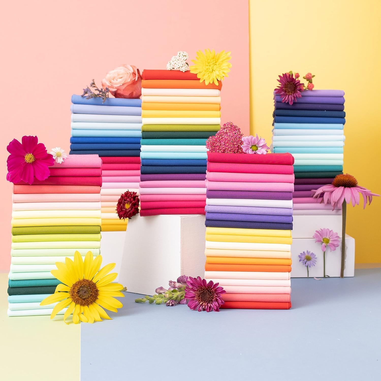 True Fabrics 10" Squares Layer Cake Precut Fabric (Wavelength)