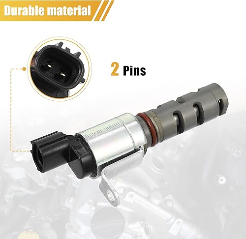 Miniatura 4 de X AUTOHAUX 15330-0S010 15330-38010 Válvula variable de sincronización VVT Solenoide de control para Toyota 4Runner 2010-2022 para Toyota FJ Cruiser