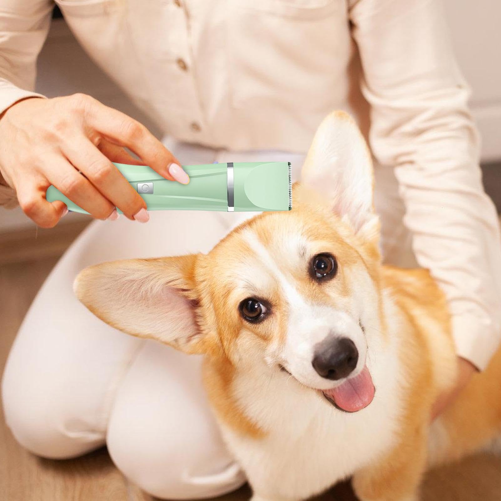 Kit de aseo eléctrico para perros, kit de aseo eléctrico para perros, kit de aseo eléctrico impermeable para perros, juego de aseo multiusos para gatos, cortadora de pelo