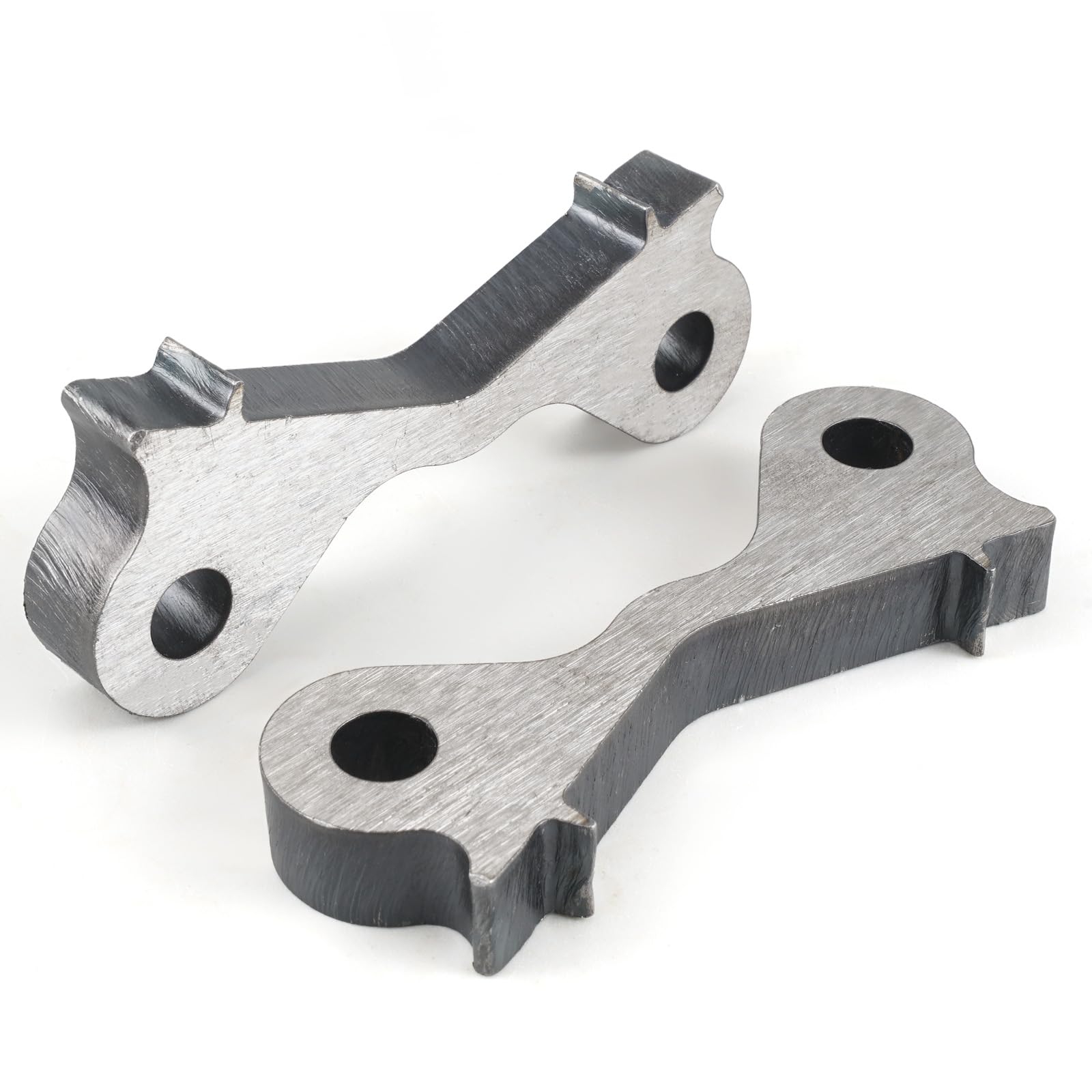 Bevinsee Dual Rear Brake Caliper 2pcs Weld On Adapters Drift Handbrake Compatible with E36 E46 323i 323Ci 325i 325Ci 325xi 328i 328Ci 330i 330Ci 330xi