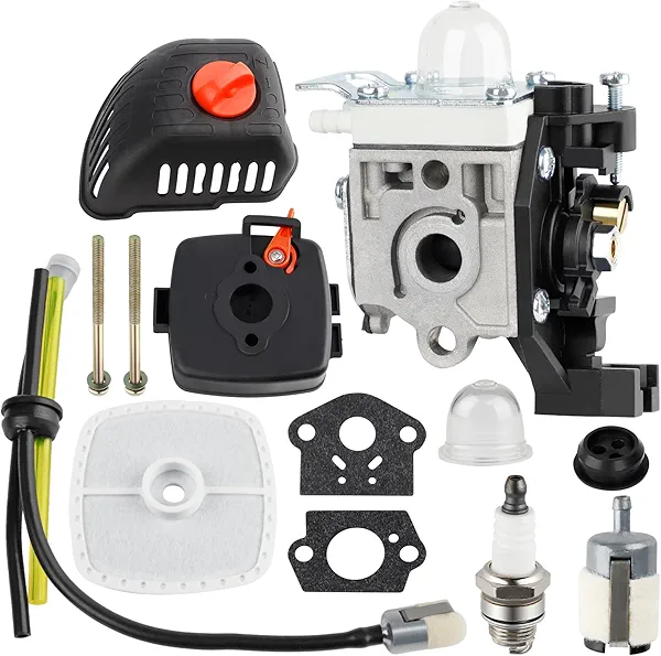 Ferilter SRM 225 Carburetor for Echo SRM-225 GT 225 PAS 225 PE 225 SHC 225 PPF 225 Trimmer Weedeater with SRM 225 Air Filter Case Cleaner Cover Fuel Line Tune Up Kit
