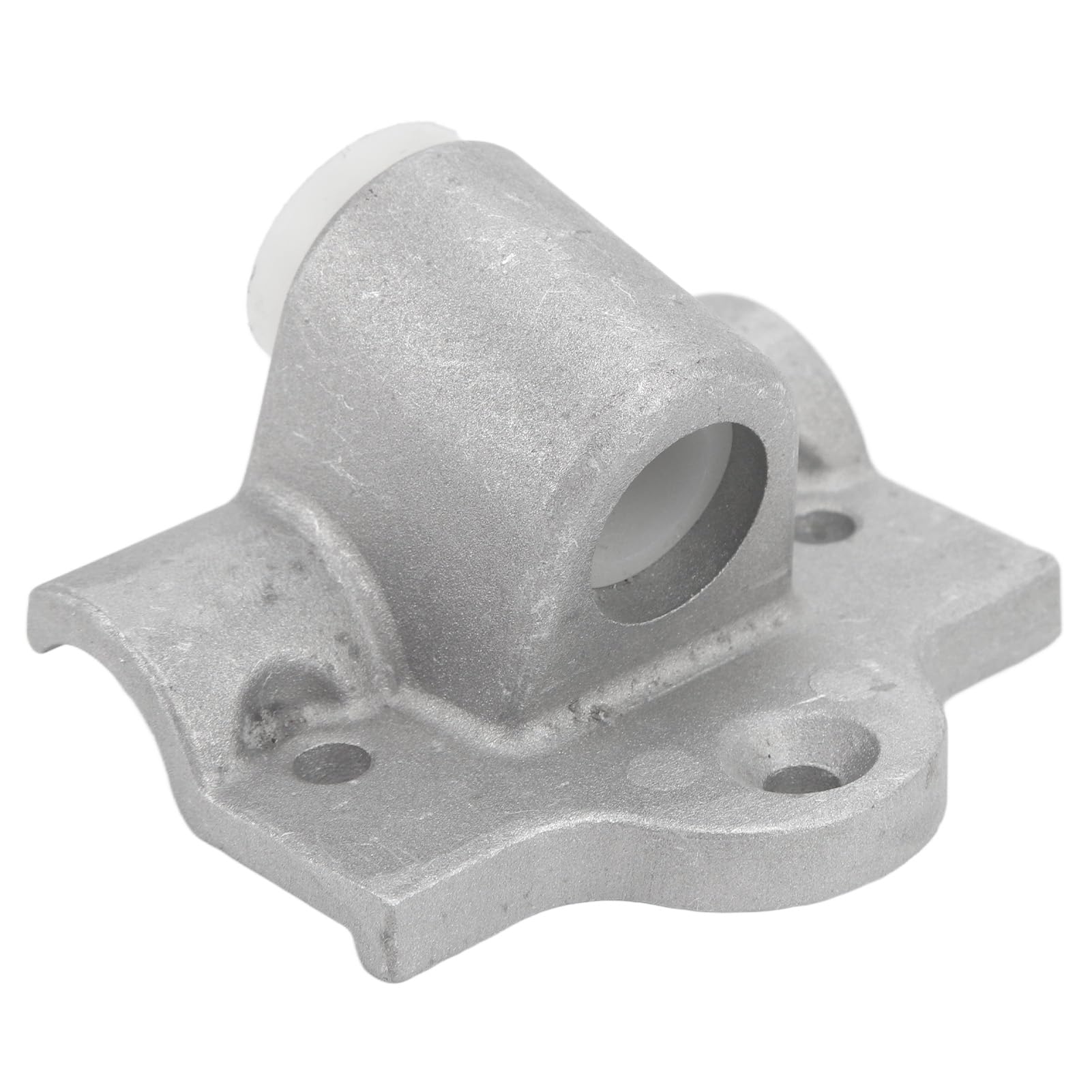 2pcs Boot Aluminium Ruderschlosse, 14mm Marine Round Gunwale Jon Ruderboot Oarlock Sockel, Ruderschlosse für Boot