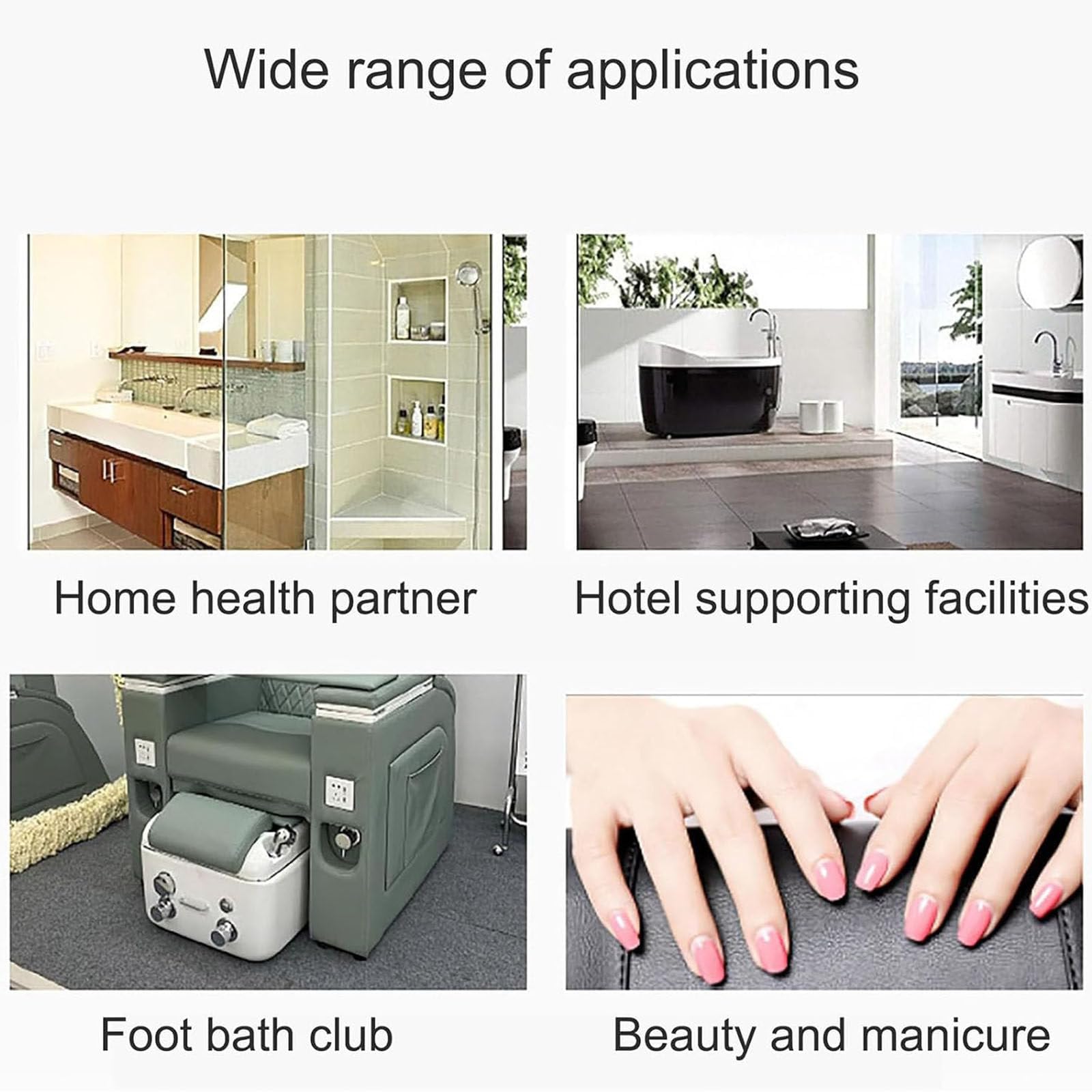 Pediluvio Massaggio Spa Ciotola Portatile Pedicure Ammollo I Piedi Massaggiatore Vasca Bagno Poltrona con Pediluvio Ciotola Vasca Massaggiatore Spa Professionale Pedicure Foot