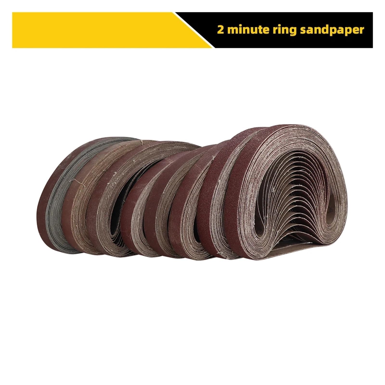 10 sztuk/30 sztuk 20x520mm Pasy ścierne Papiery ścierne Akcesoria do szlifierki taśmowej(30pcs,400)
