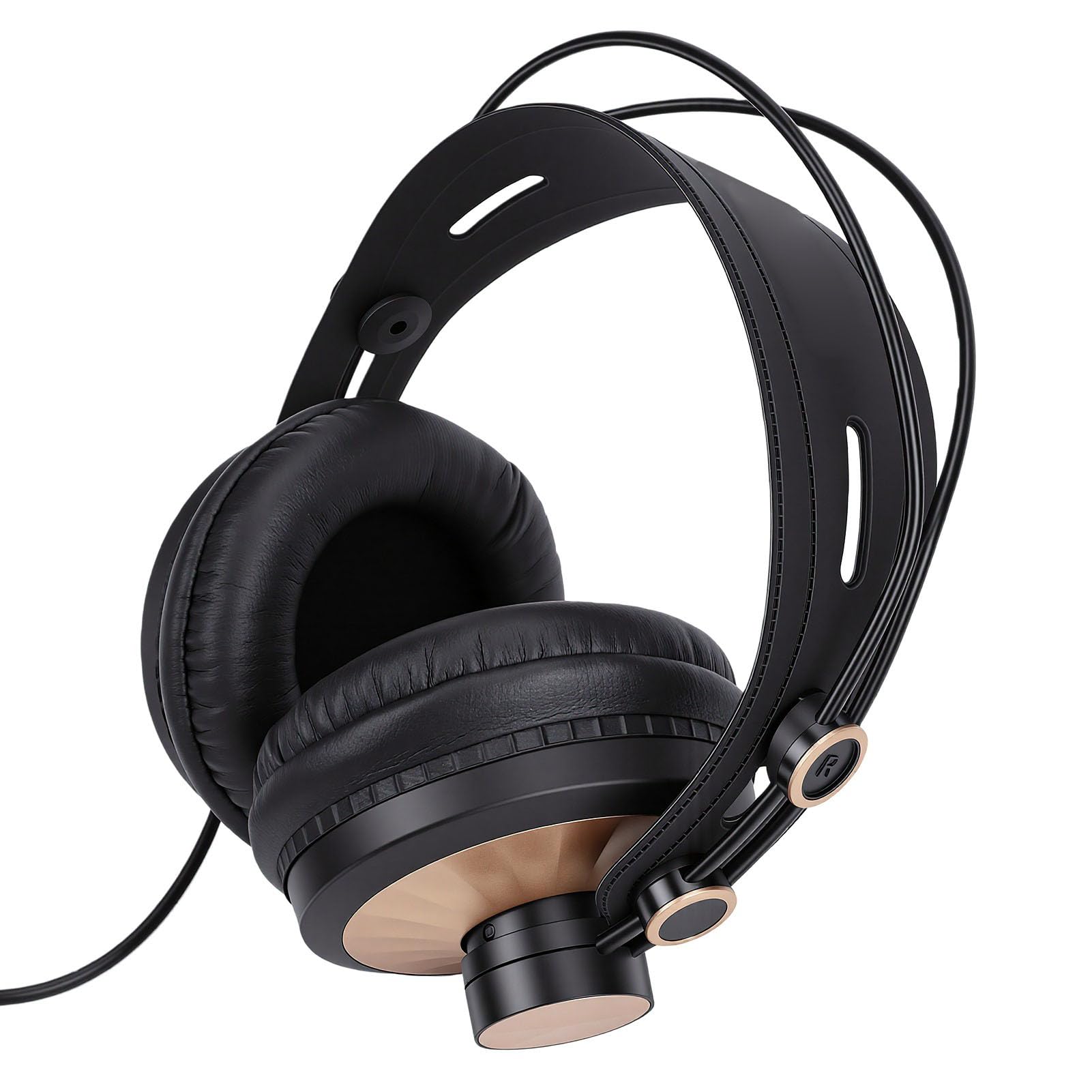 Cuffie da Gioco Cablate, Camera Chiusa con Riduzione del Rumore, vestibilità Ergonomica e Confortevole Sopra L'orecchio, Adattatore Universale da 3,5 Mm con Adattatore da 6,35