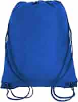 Amazon.com | Drawstring Tote Backpack Non-Woven Cinch Sack Bag
