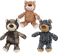 Vista 10 de MAXBECK Compañero Canino para Masticadores Intensos - Juguete de Oso Robusto e Indestructible para Perros, Juguetes Chirriantes Resistentes