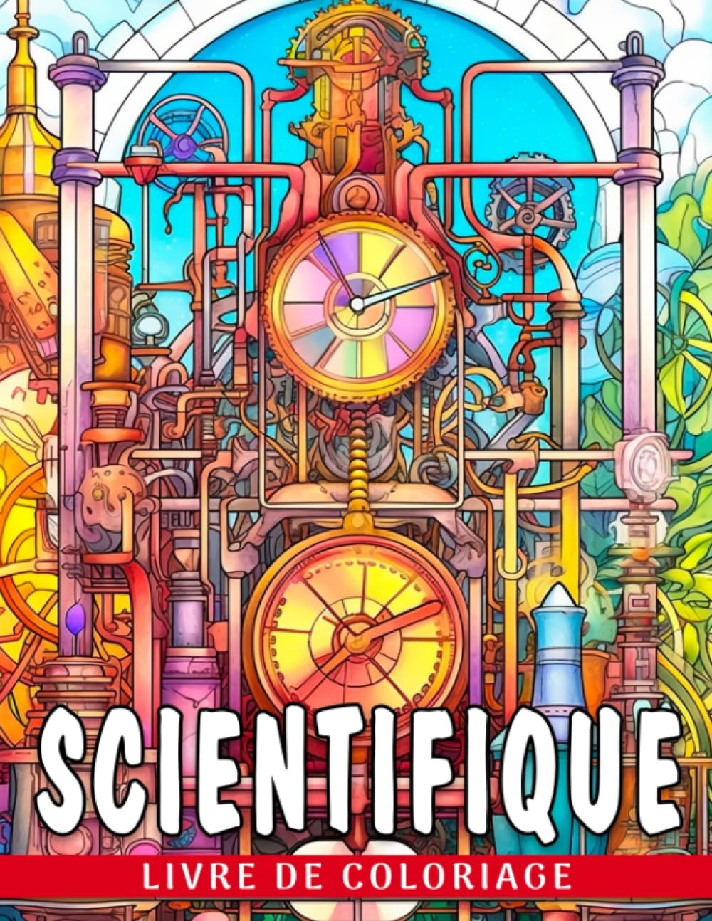 Livre de coloriage scientifique: 30+ Pages de coloriage de laboratoire illustrées | Plus d'images pour inspirer le dessin pour tous les âges |