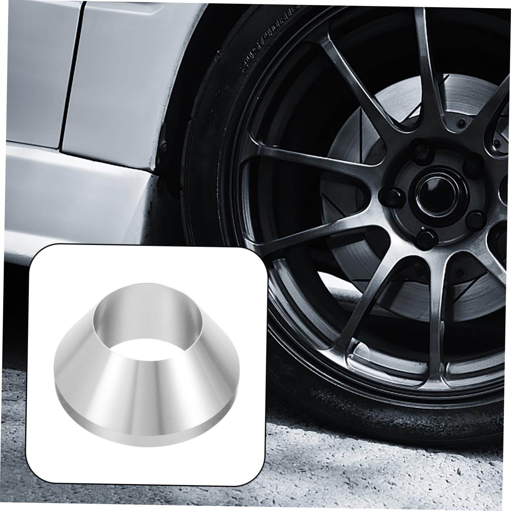 FUNOMOCYA Aluminum Wheel Fitment Tool Manual Tire Changer Centering Cone for Quick and Efficient Truck Tire Replacement