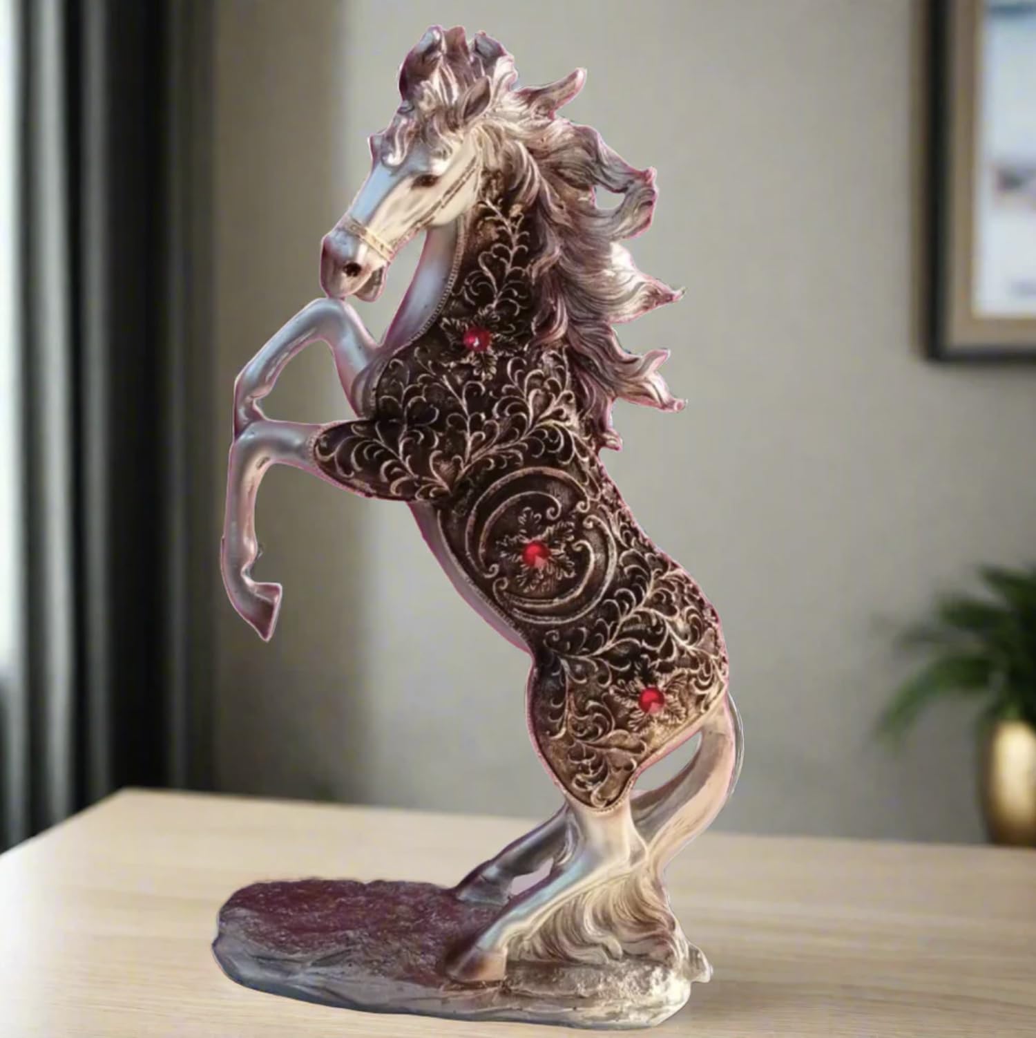 置物 USmadehorsestatue Buy ALILA Big Size Horse Statue Good Luck Vastu Showpiece Idol for