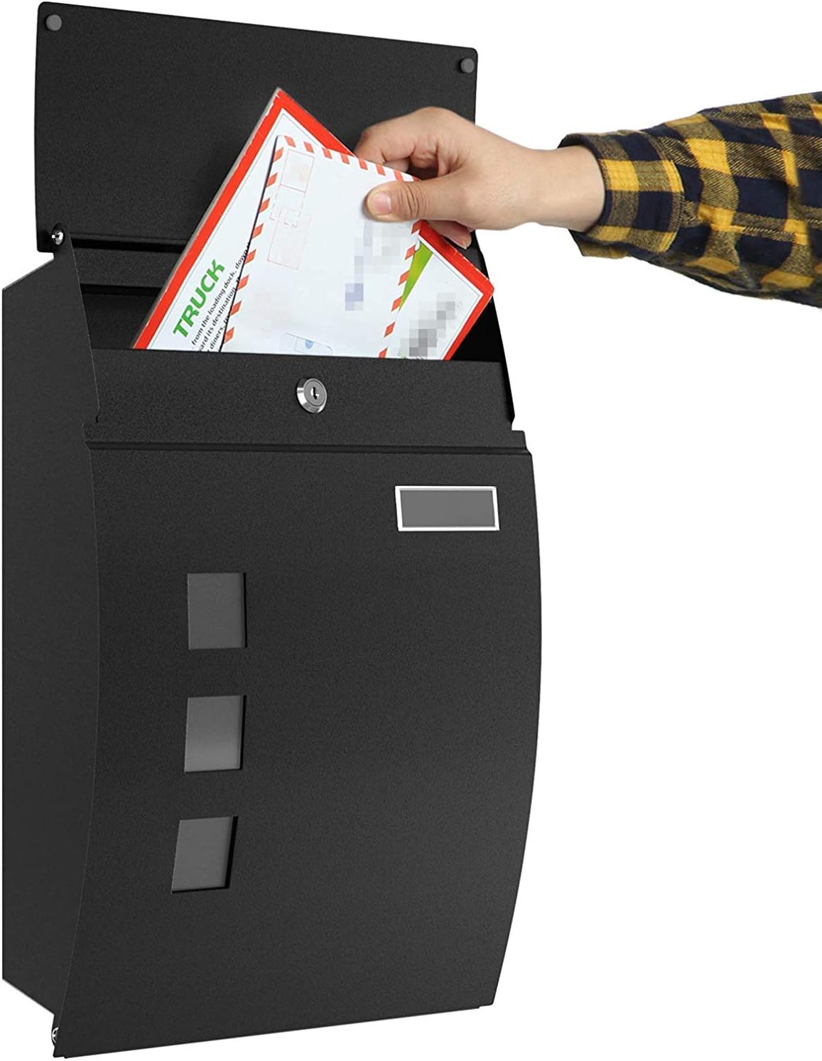 cassetta postale per il calcestruzzo