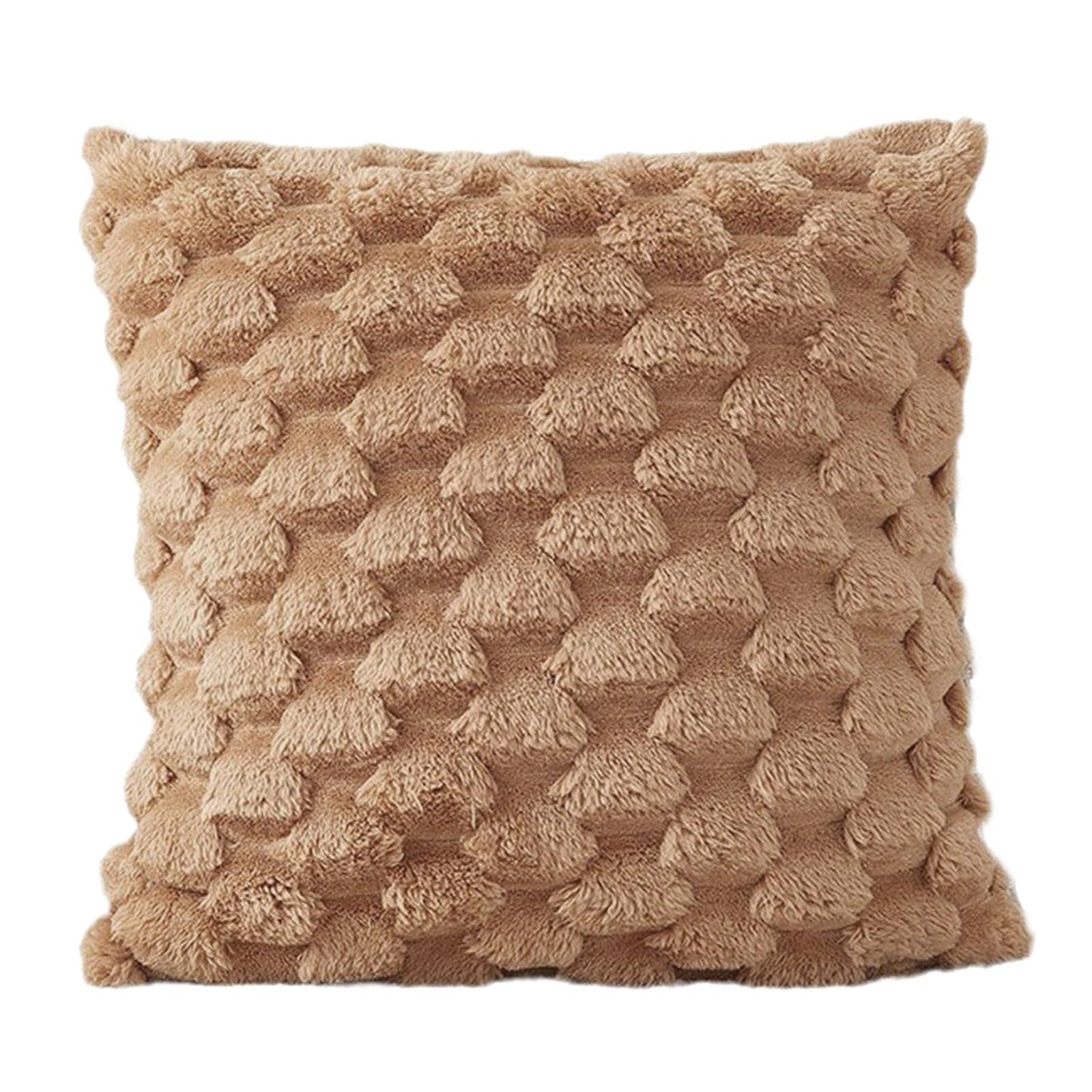 Tsophreniq Luxurious Snowflake Pillowcase Cushion Covers Pillowcase Perfect for Relaxation Add Warmth to Your Living Space Delicate Touch Snowflake Fabric