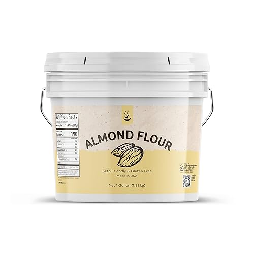 Pure Original Ingredients Harina de almendras 1 galón sin OMG sin gluten