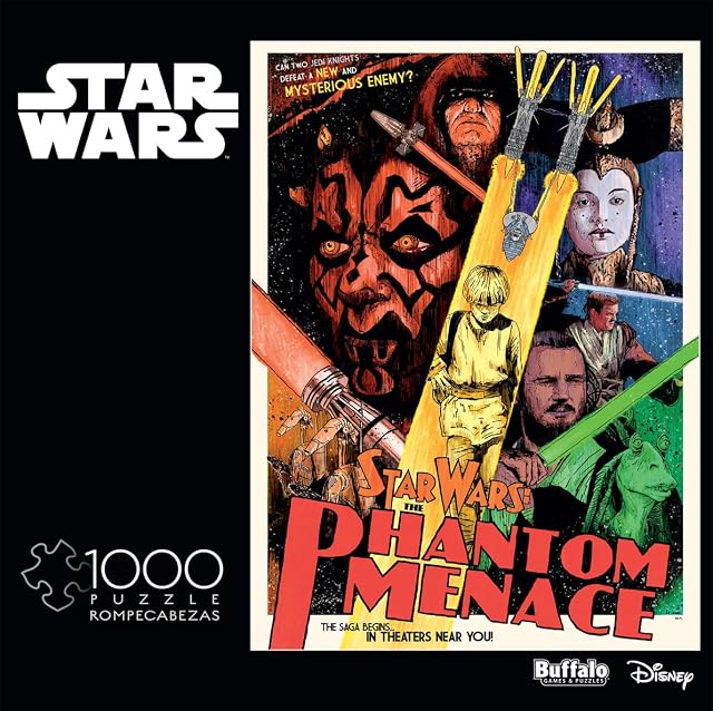 Foto 2 de 6 de Buffalo Games - Star Wars - Mysterious Enemy - Rompecabezas de 1000 Piezas para Adultos
