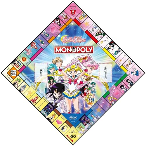 Miniatura 3 de Winning Moves Juego de mesa Monopoly - Sailor Moon Edition - 2+ jugadores - A partir de 9 años