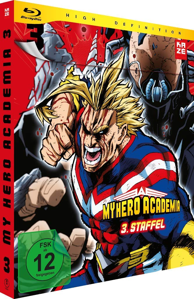 My Hero Academia Temporada 3 Vol. 3 en Blu-ray: Edición de Alemania