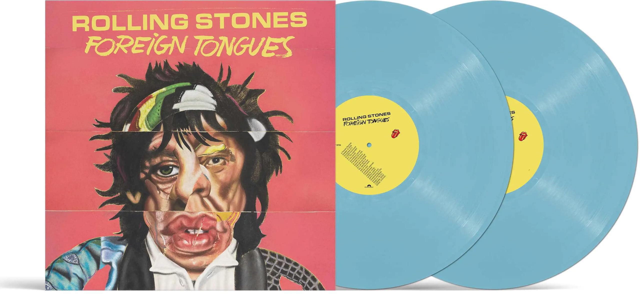 ROLLING STONES Foreign Tongues | baby blue vinyl