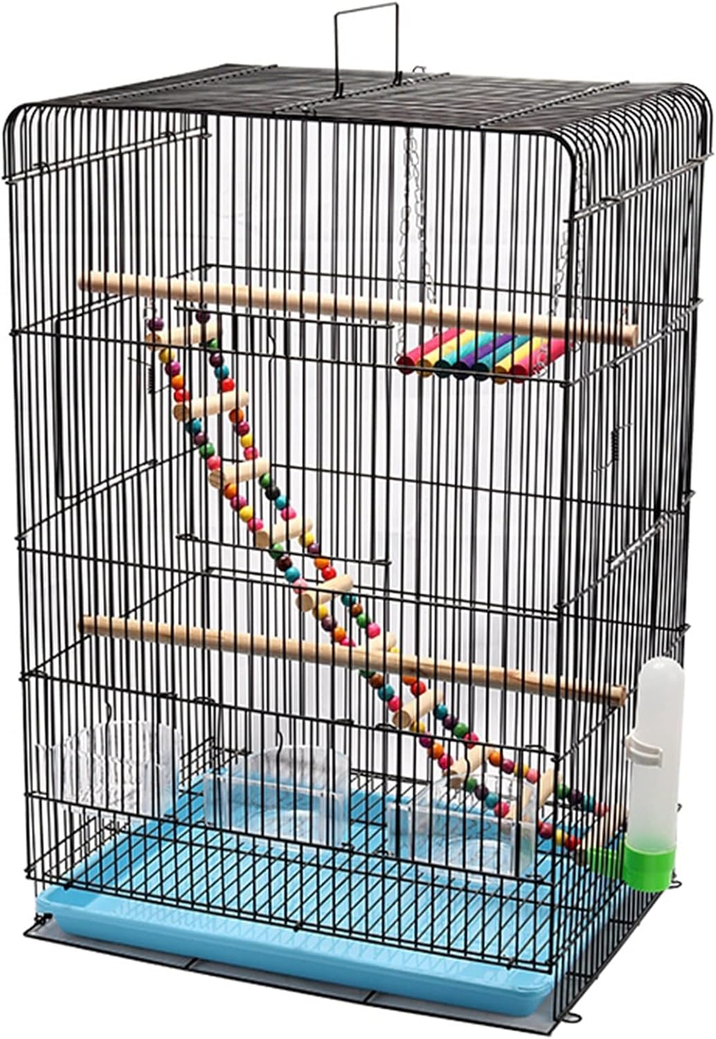 Large Stainless Steel Bird Cage Outdoor Portable Hanging