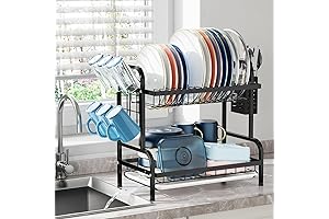 iSPECLE Multi Level Storage Rack for Small Kitchen Countertop