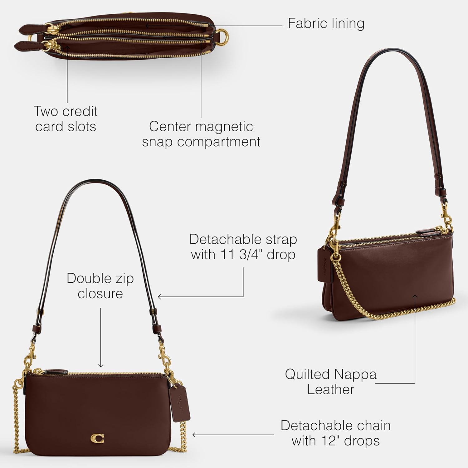 COACH Women's Coach Kira Crossbody