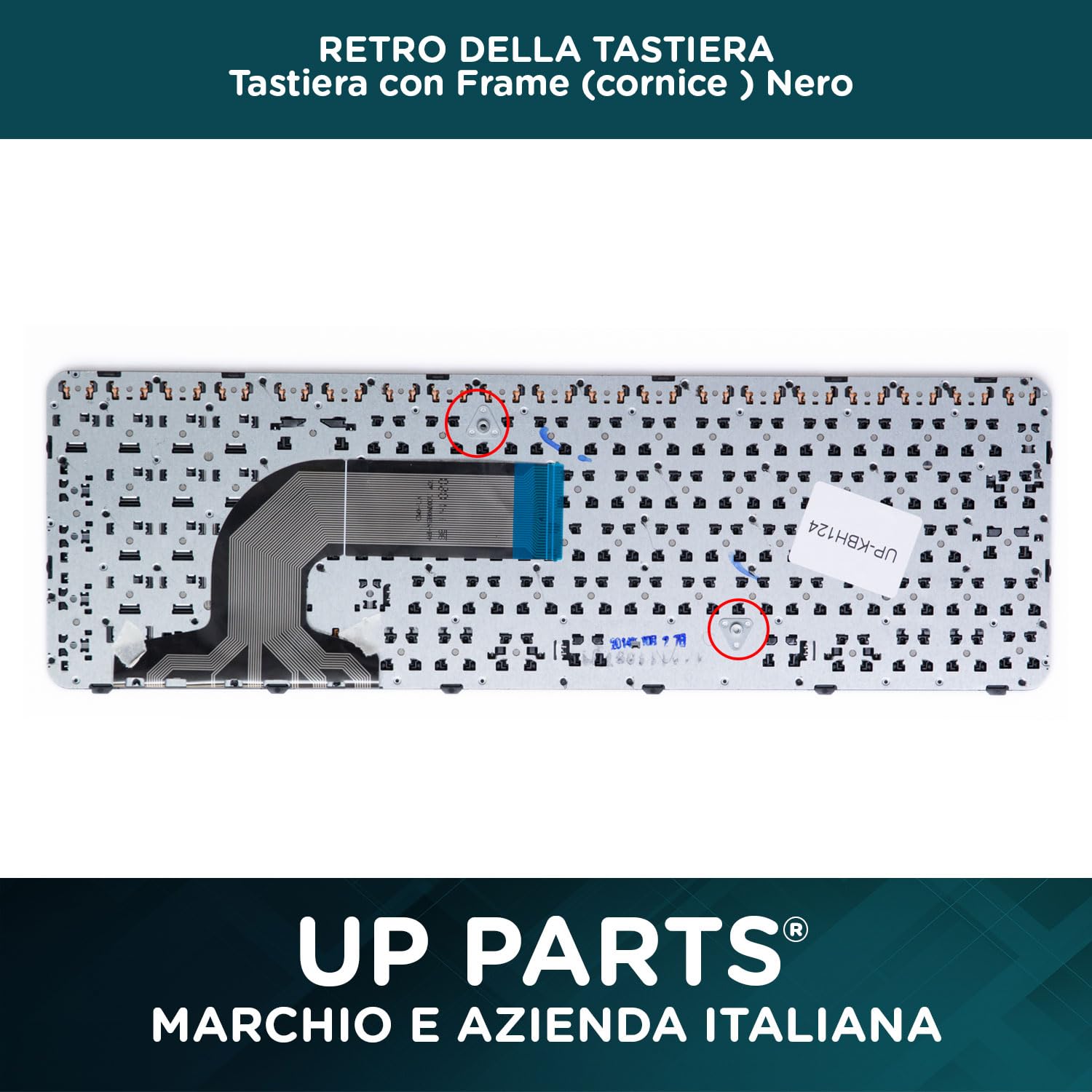Tastiera Italiana Compatibile con HP 749658-061 per Notebook HP 250 G3 255 G3 Pavilion 15-206SL 15-G, 15-R, 250 G3, 255 G3, 15-H 15-S 15-E 15-N. 15-n010sl (E7H19EA) 15-r016nl (J6Z94EA)