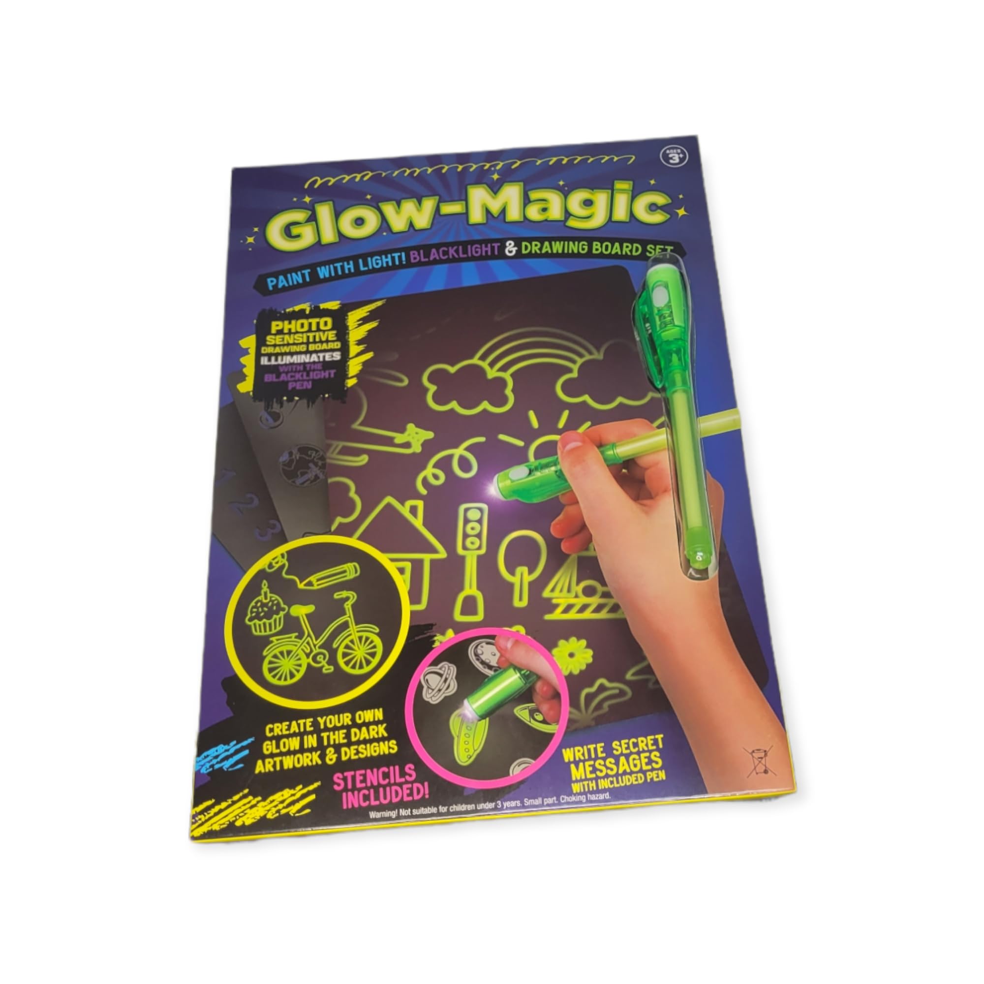 Glow- Magic Paint With Light Drawing Board Set