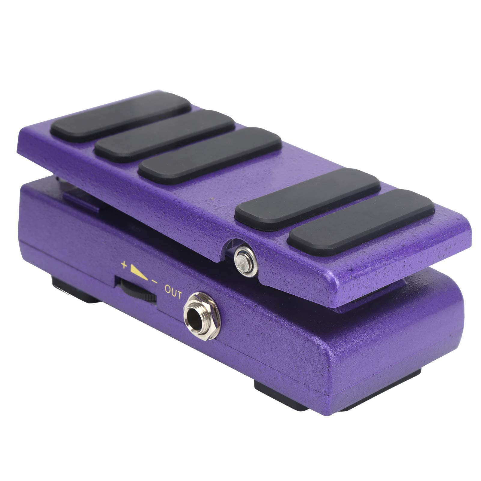 Pedale WahWah Bypass Effetto 2in1 Parti per chitarra elettrica Accessori per strumenti musicali Pedale effetto WahWah di livello professionale con modalità di commutazione (Purple)
