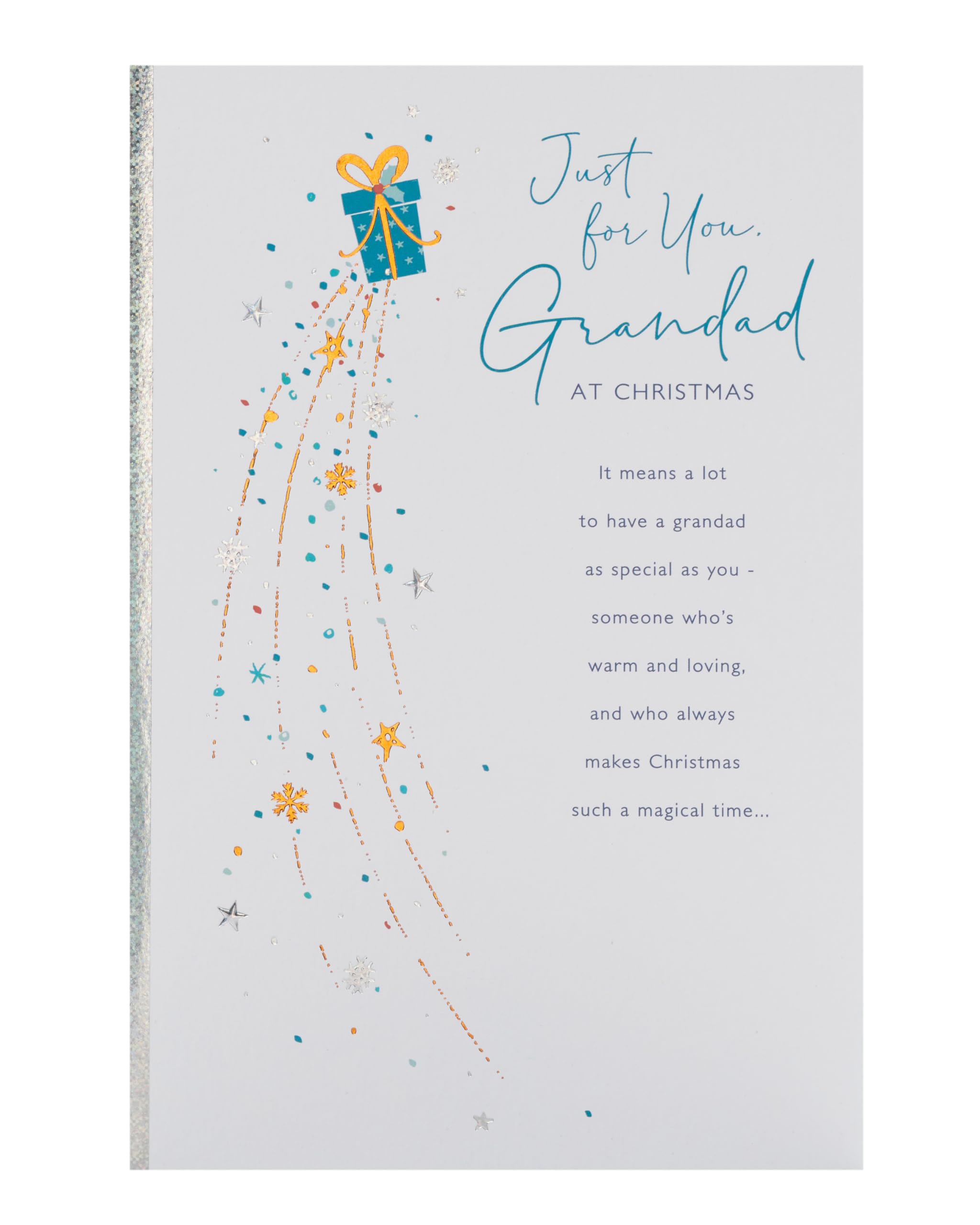 UK Greetings Christmas Card for Grandad - Special Design