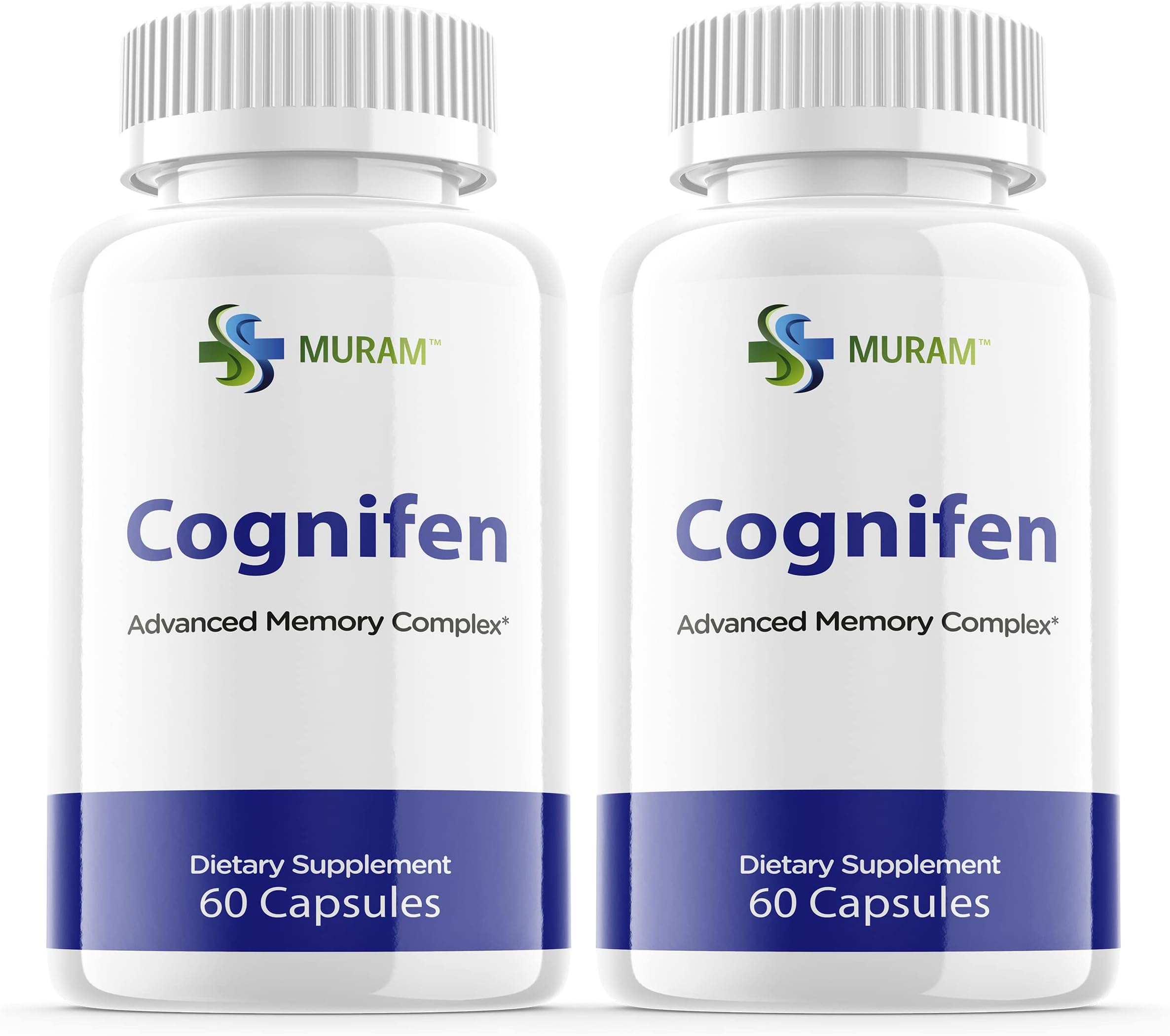 (2 Pack) Cognifen Memory Supplement Brain, Advanced Formula, 2 Month Supply