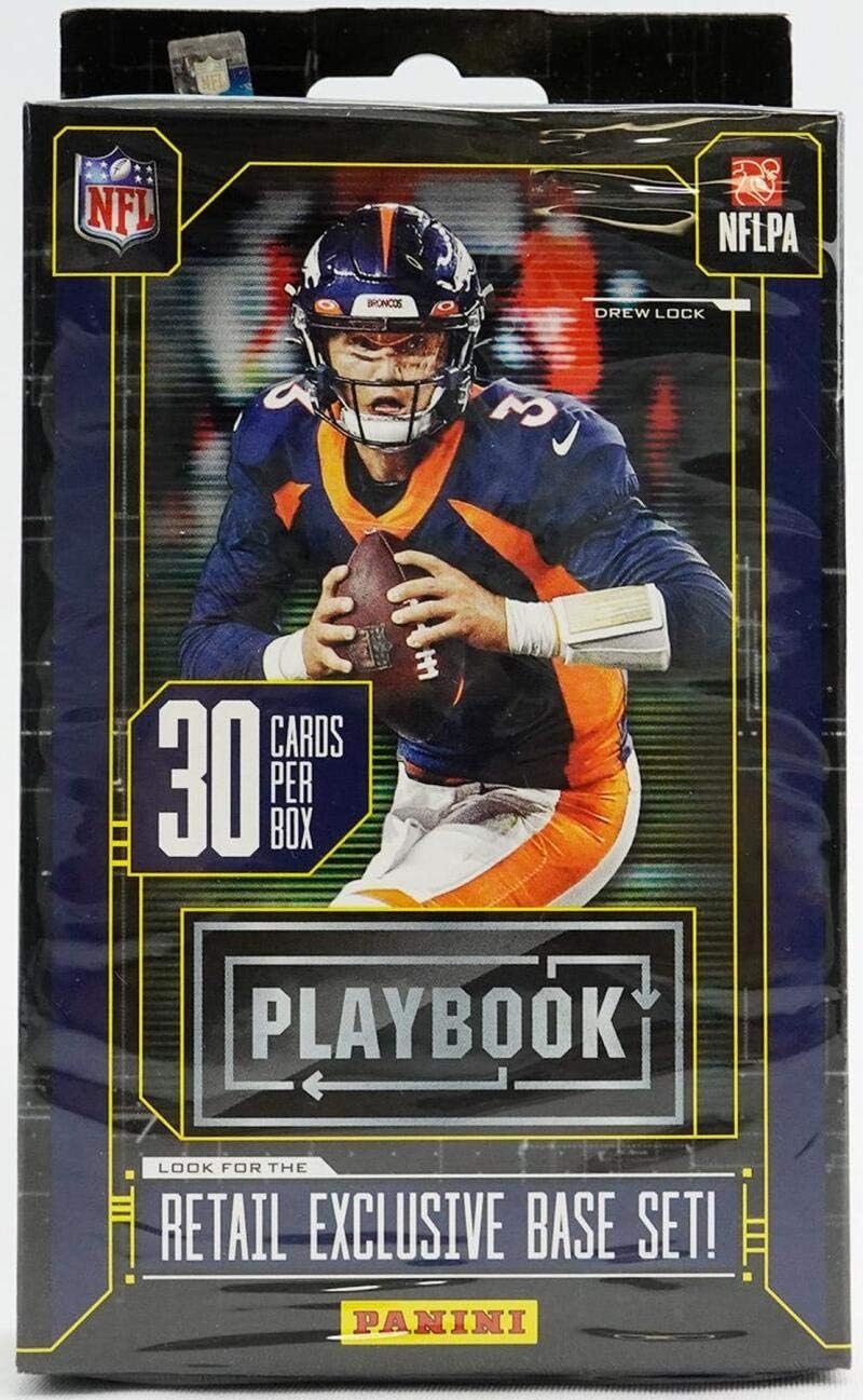 2020 PANINI PLAYBOOK NFL ORANGE HANGER BOX 30 CARDS NEW SEALED