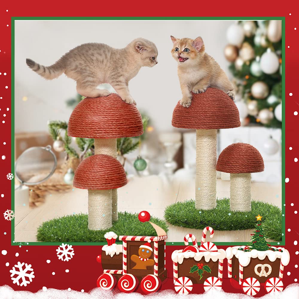 Planche à Gratter En Sisal En Forme De Champignon Pour Chat - Pour Toi