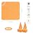 SINLAND Microfiber Facial Cloths Fast Drying Washcloth 12inch x 12inch Absorbent Face Wash Cloth Soft Makeup Remover Cloths