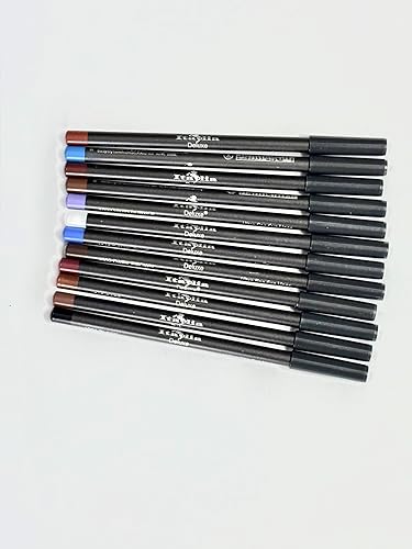 12 pc, 12 Colors Italia Deluxe Ultra Fine Eyeliner