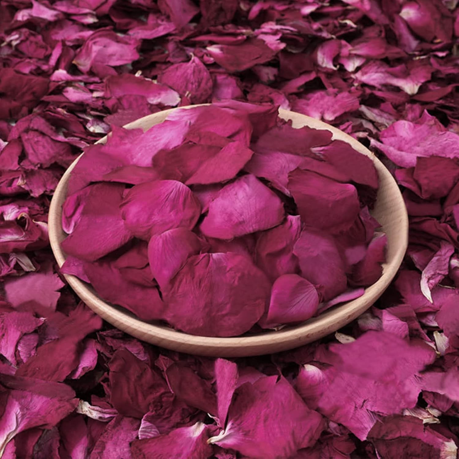 Nramwell 200G Natural Dried Rose Petals, Biodegradable Real Flower Dry