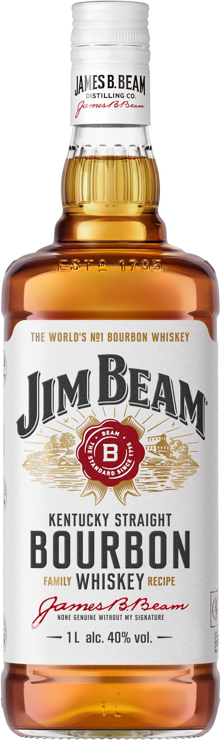 White Kentucky Bourbon Whiskey 1L